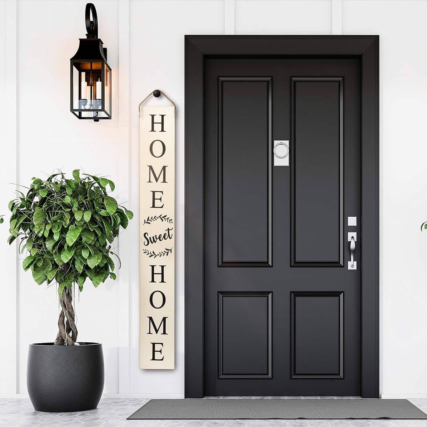 MAINEVENT Tall Outdoor Welcome Sign: A Rustic and Charming Addition to Your Front Porch