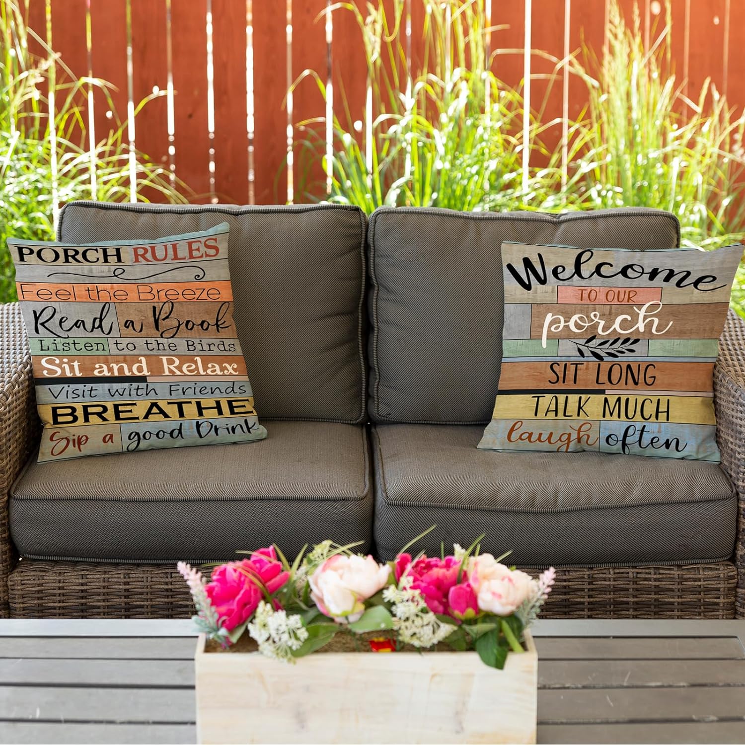 Enhance Your Outdoor Space with Jartinle Decorative Outdoor Pillow Covers